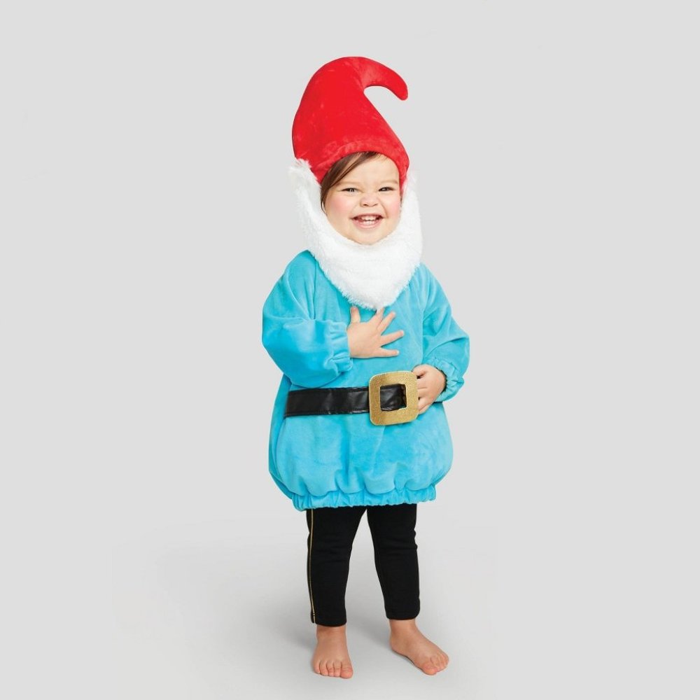 Baby Pullover Gnome Costume with Hat 12-18M